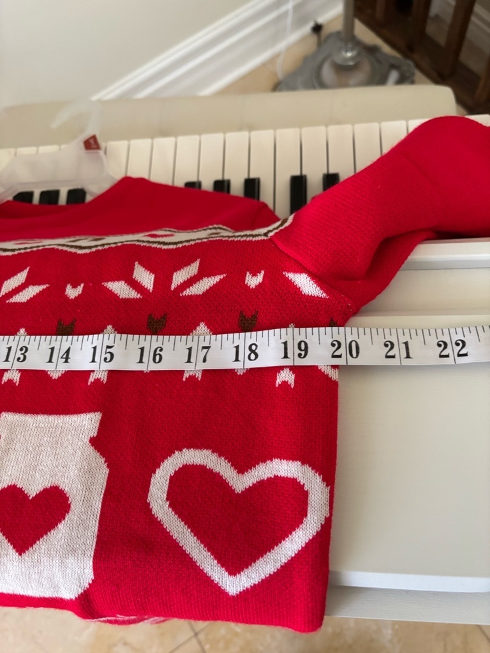 Nutella Red Heart Holiday Sweater - Picture 13 of 14